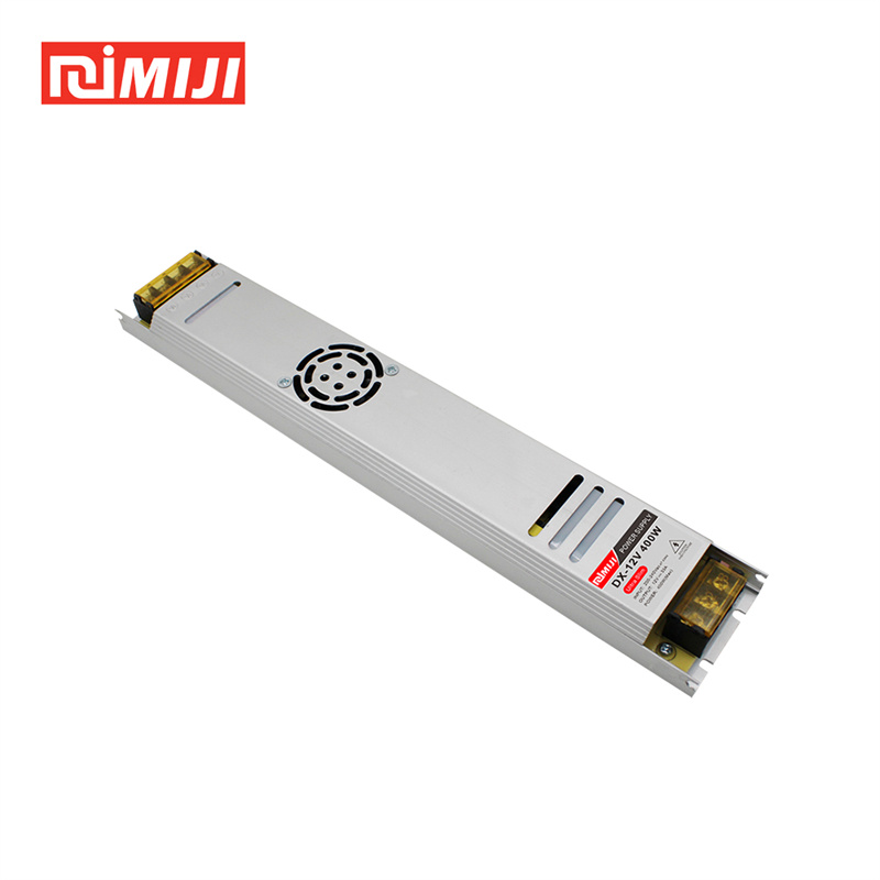 400W Ultra-Slim Linear Power Supply - 12V/24V for Indoor LED Light Box