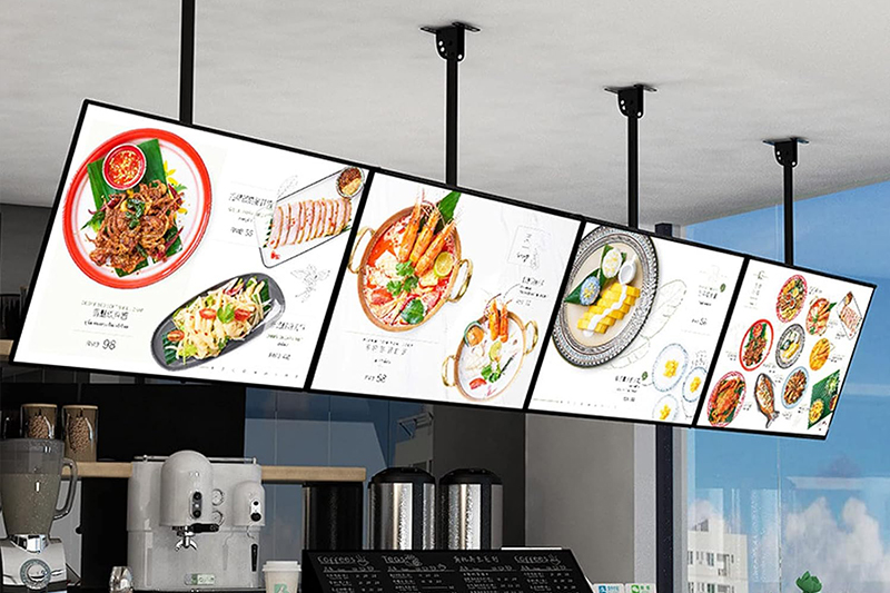 Menu LED light box