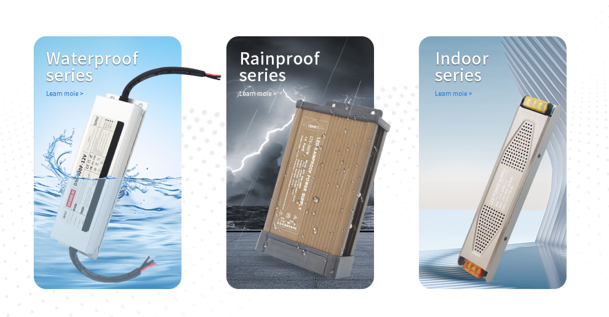 MIJI LED power supply products selection guidence