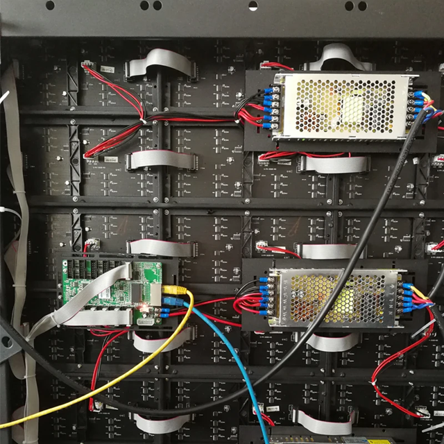 Instalação de 5V 200W para display