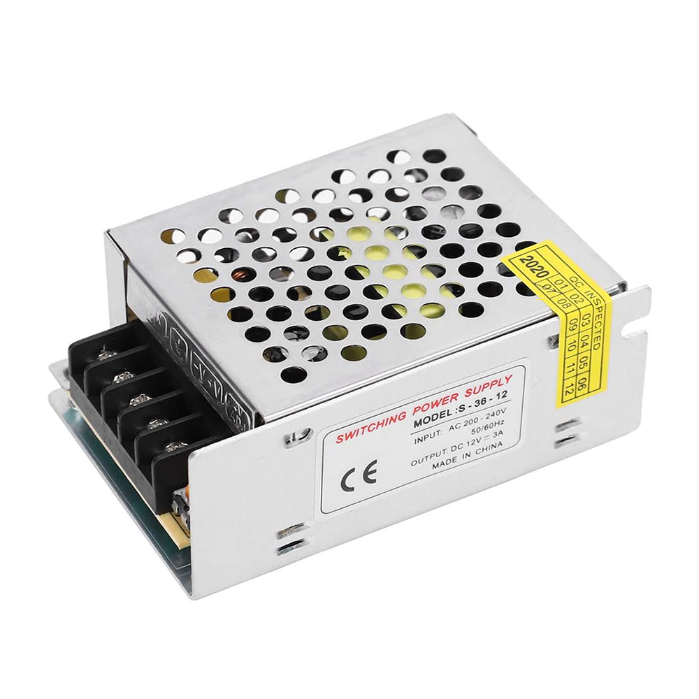 Universal 36W AC to DC Power Converter (S-36-12)