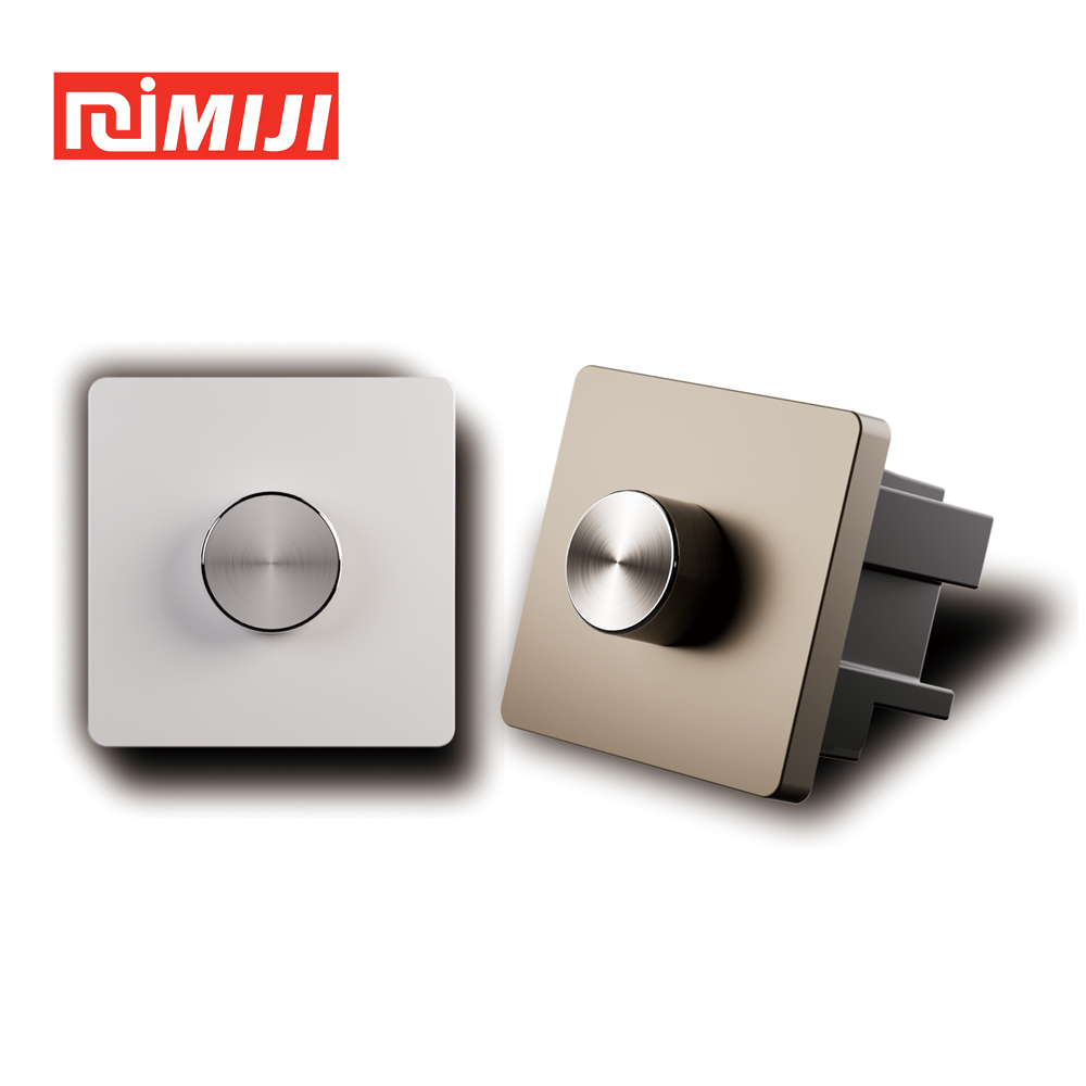 Front and side views of a MIJI 86-type rotary dimming power supply
