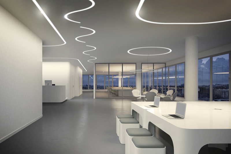 How slim led power supply use for home decor