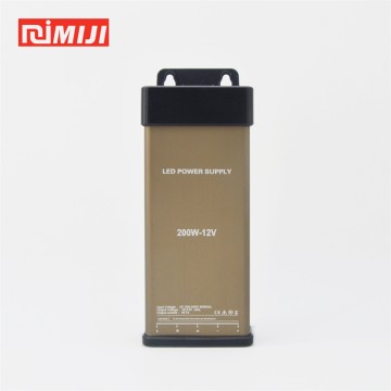 12V 16.7A 200W LED channel letter Rainproof Power Supply