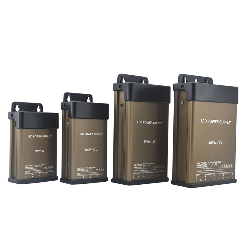 JT 12V 33.3A 400W Rainproof Power Supply