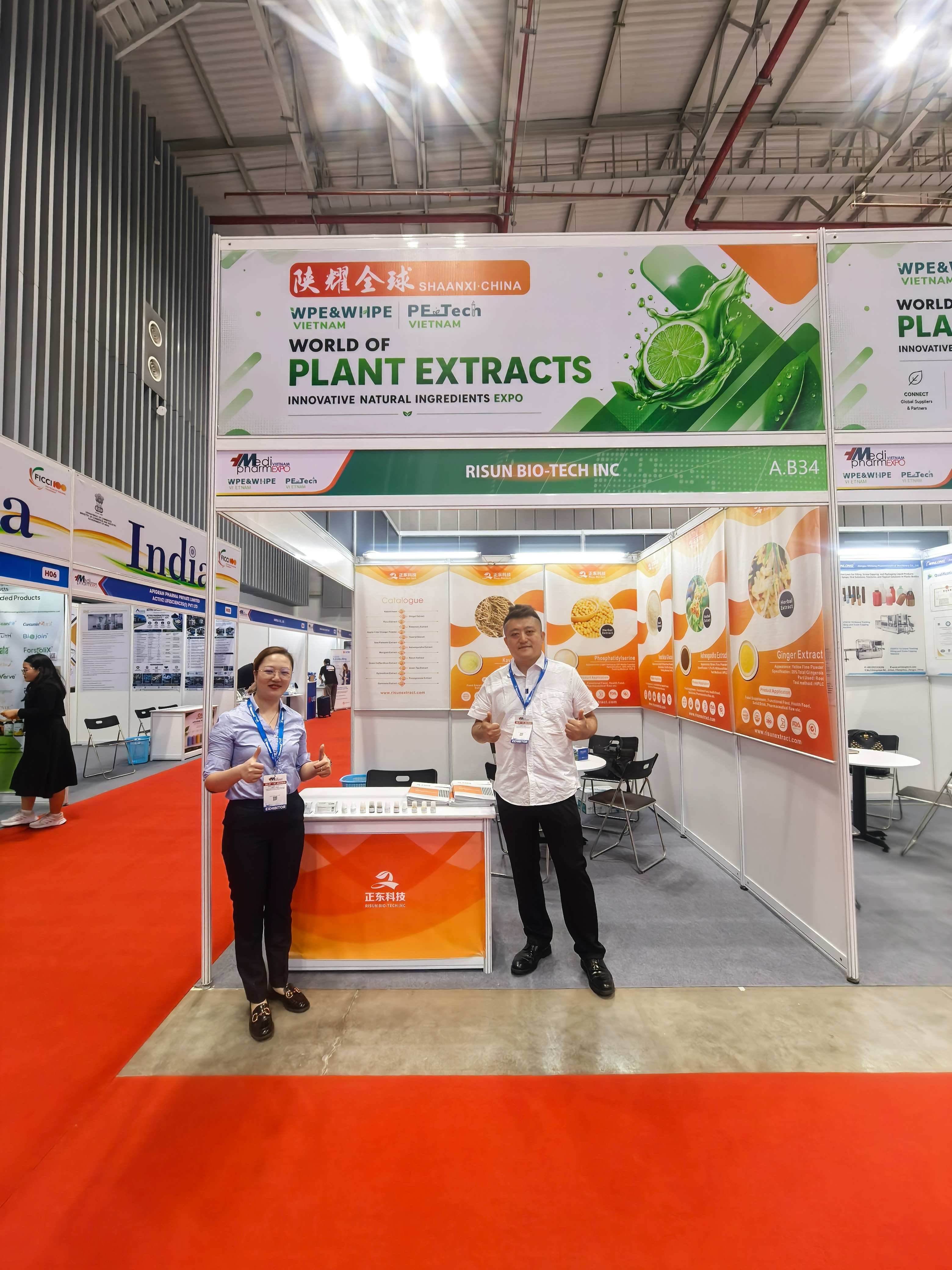 Risun Bio-Tech. Showcases Premium Botanical Extracts at VIETNAM MediPharm WPE & WHPE EXPO 2026