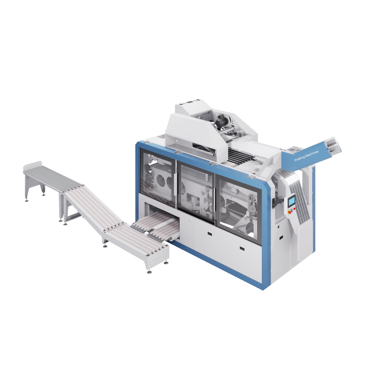 Workwear folding machine