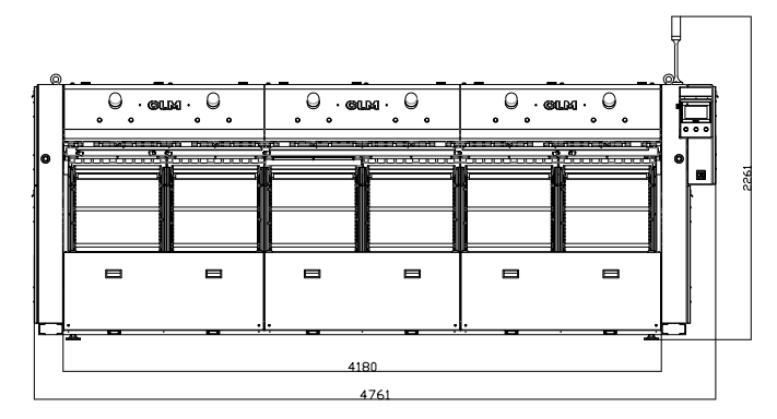Máquina apiladora de servilletas 1