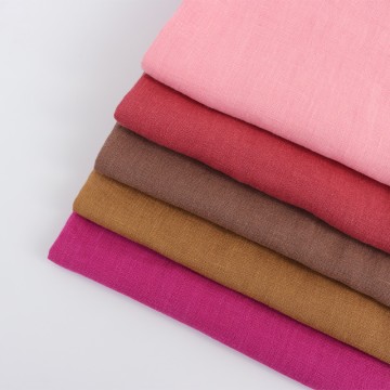 Stone Washed 100% Linen Fabric – Premium Oeko-Tex Certified Natural Textile