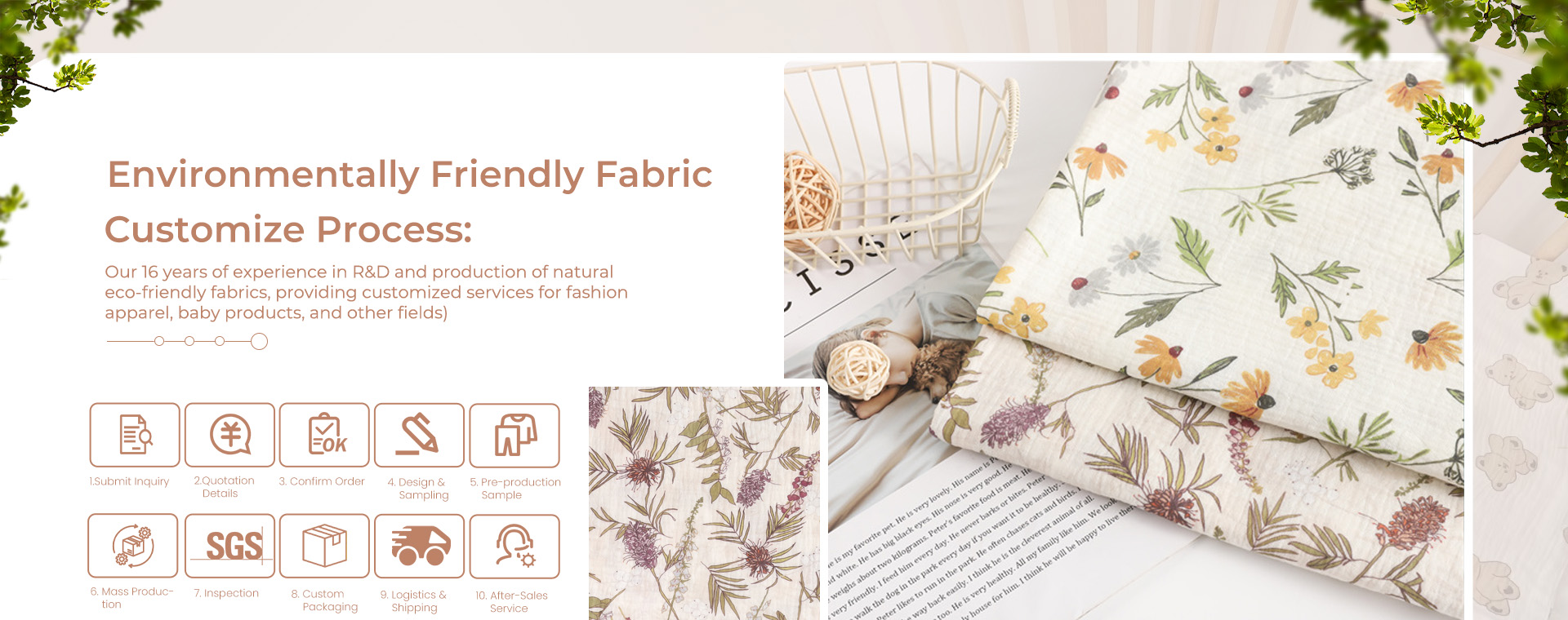 Costomize Environmentally Friendly Fabric