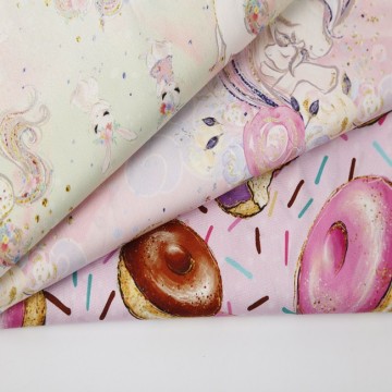 100% Cotton Poplin Digital Printing Fabric