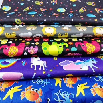 100% Polyester PUL Digital Print Fabric