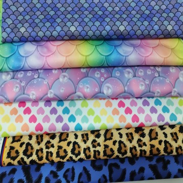 100% Polyester PUL Digital Print Fabric
