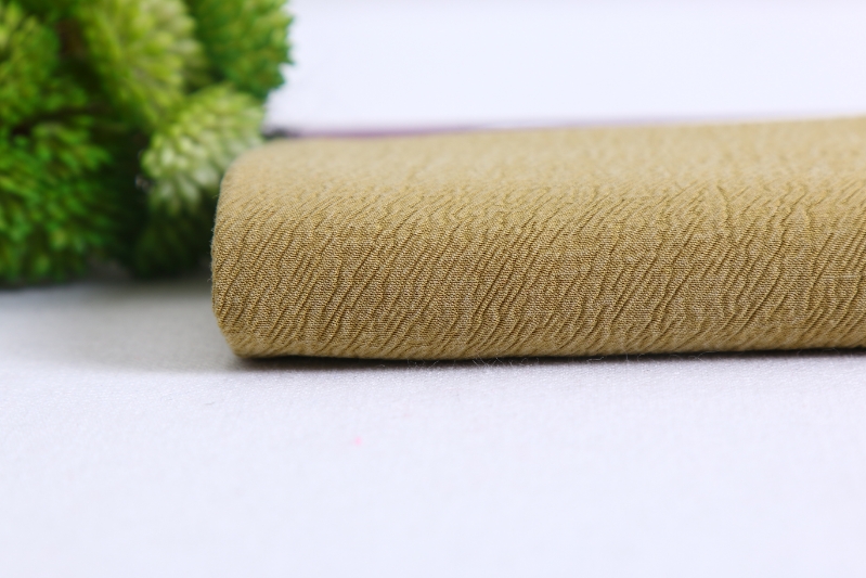 Tencel Rayon Sand-Washed Crepe Fabric