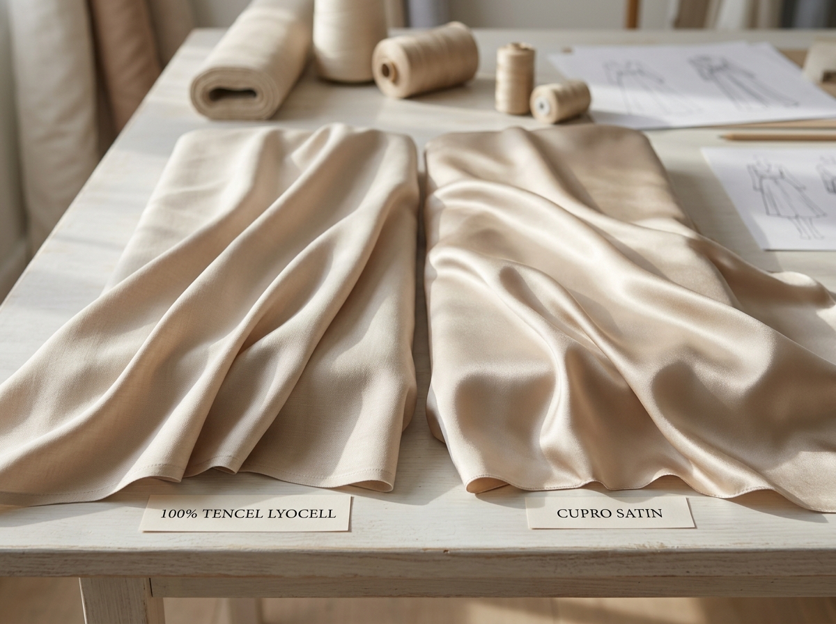 Tencel vs Cupro Fabric: Which Material Actually Feels More Premium?