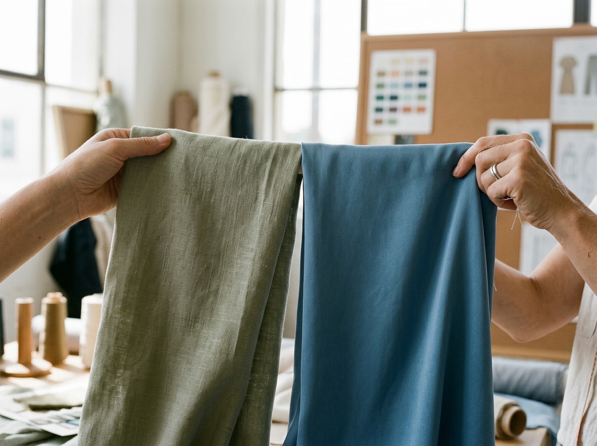 Lino Tencel vs. Lyocell 100% Tencel: Guía de abastecimiento para compradores de moda