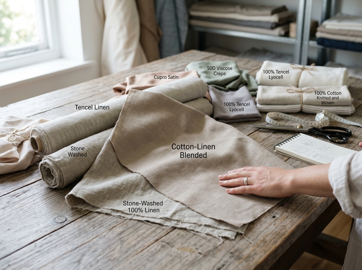 How to Choose Cotton Linen Blend Fabric for Spring and Summer | Buying Guide