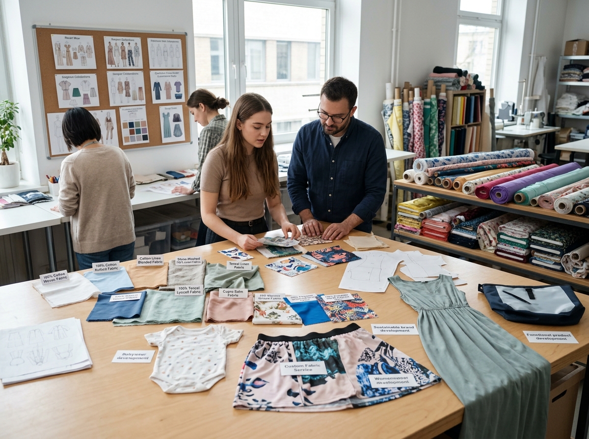 Why is small MOQ fabric customization ideal for new brands?