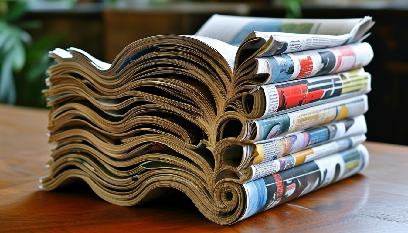 Magazine Paper For Recycled Document Copying