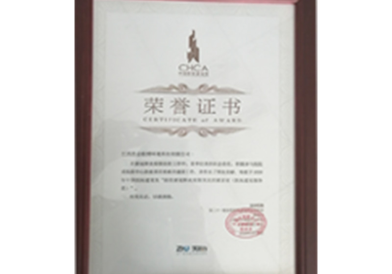 China Hospital Construction Award
