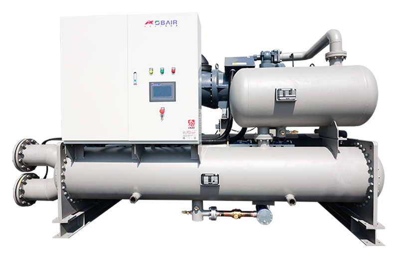 Water-cooled screw chiller unit