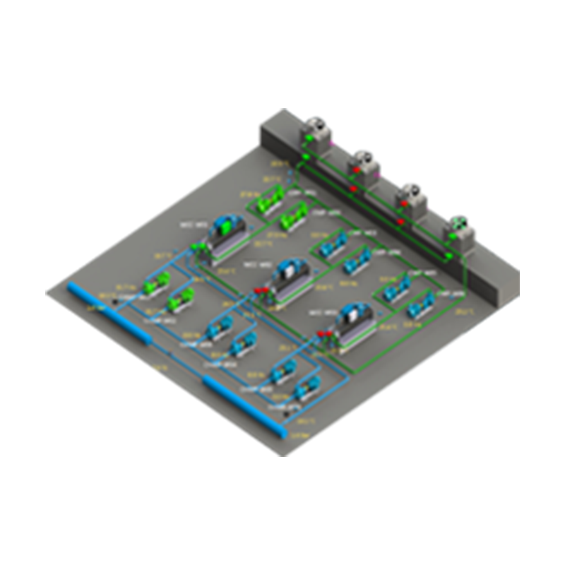 High-Efficiency Chiller Room