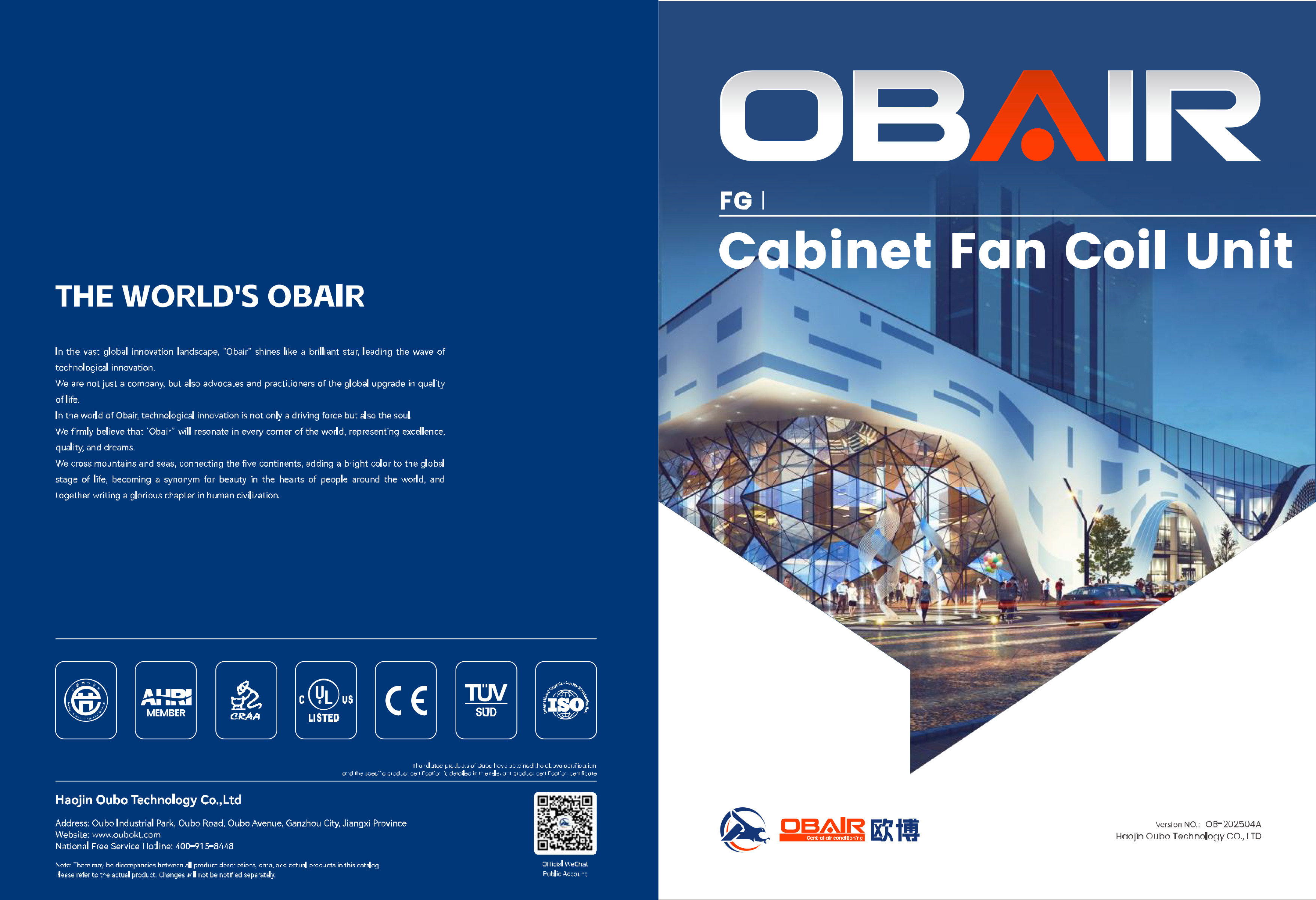 Cabinet Fan coil Unit