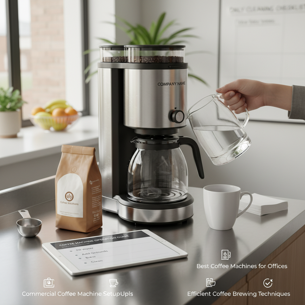 How to use a coffee machine​