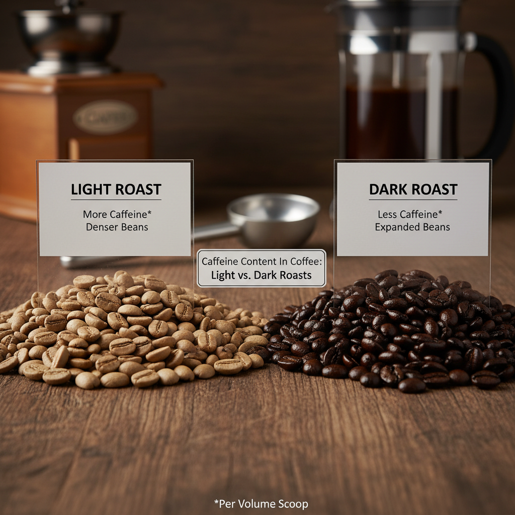 How much caffeine is in a cup of coffee?