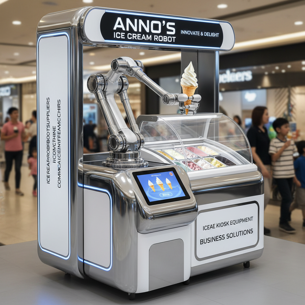 Ice Cream Robots, Ice Cream Machine/Kiosks