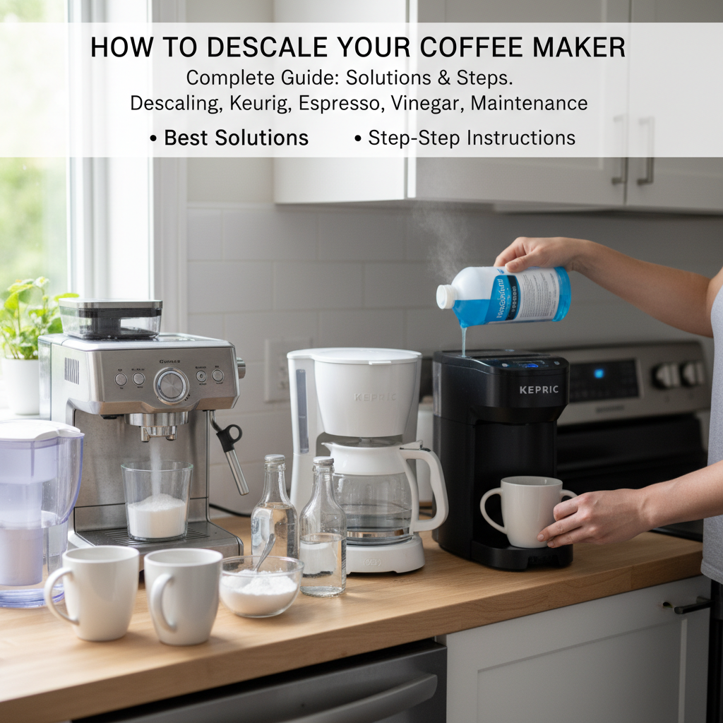 How to Descale Coffee Maker?