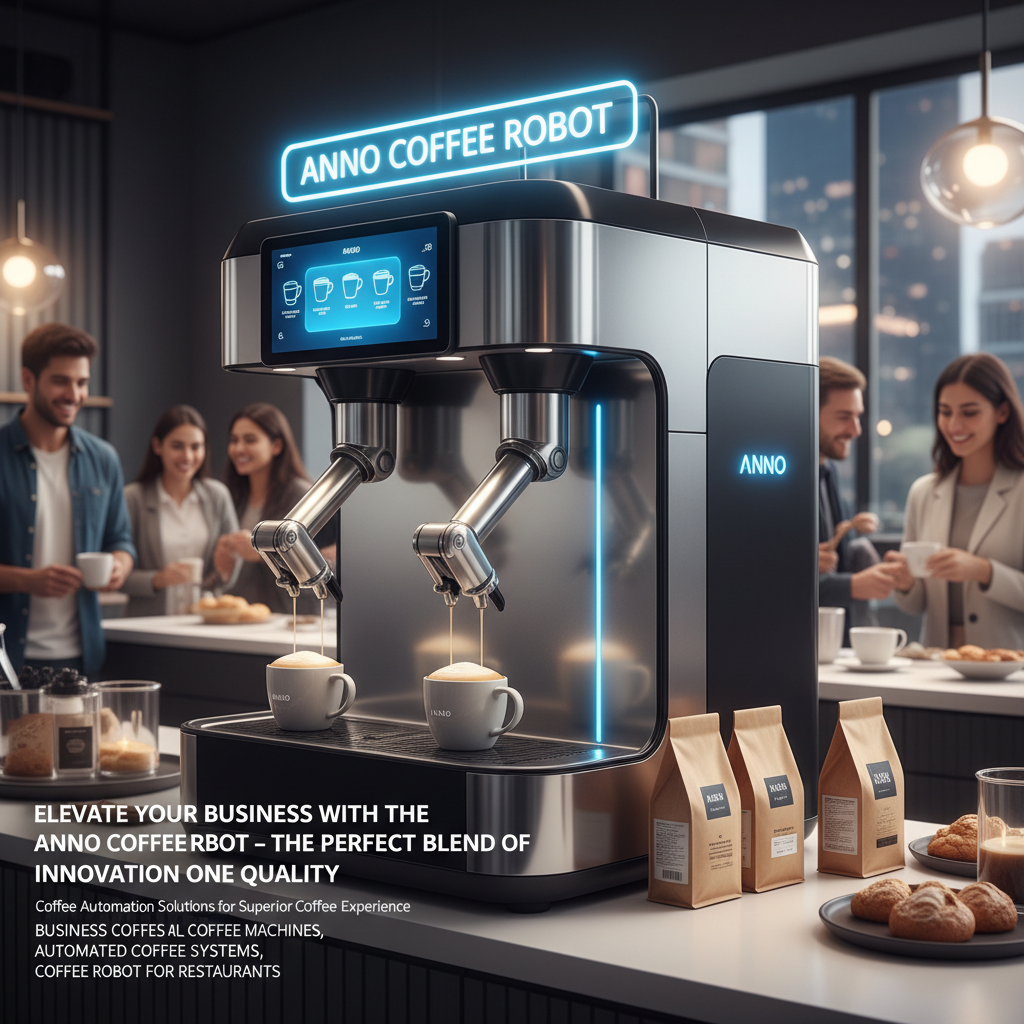ANNO coffee robot is definitely the best choice for your business!