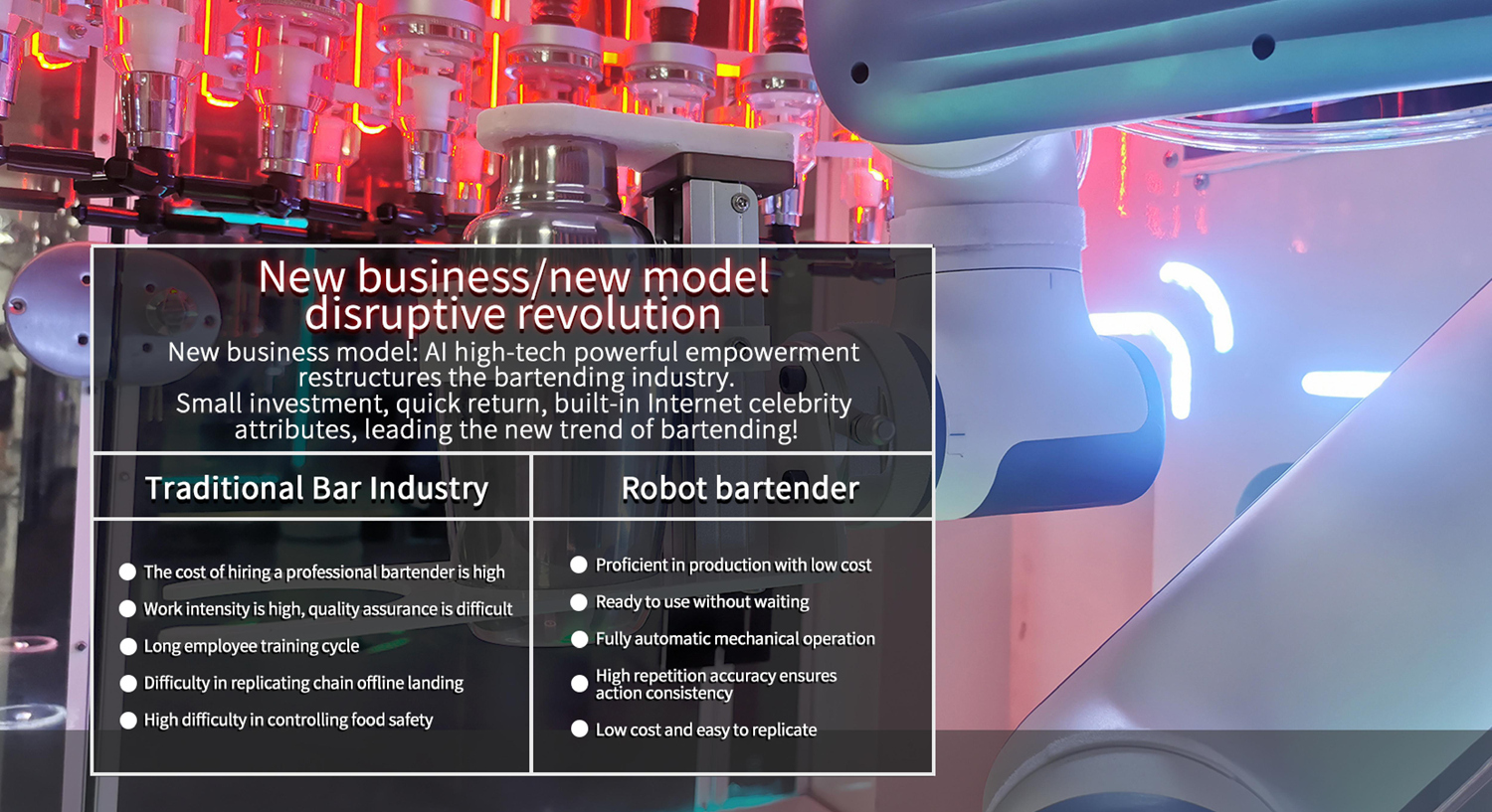 Al Robot Drinks (Cocktail&Drink) Machine 4