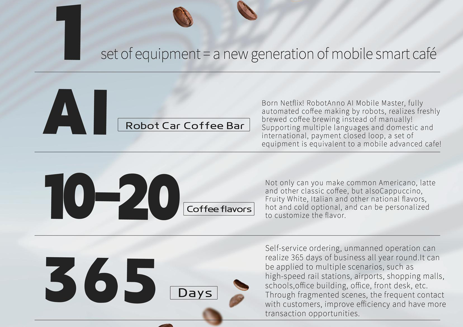 Robot Car Coffee Bar Detail 2