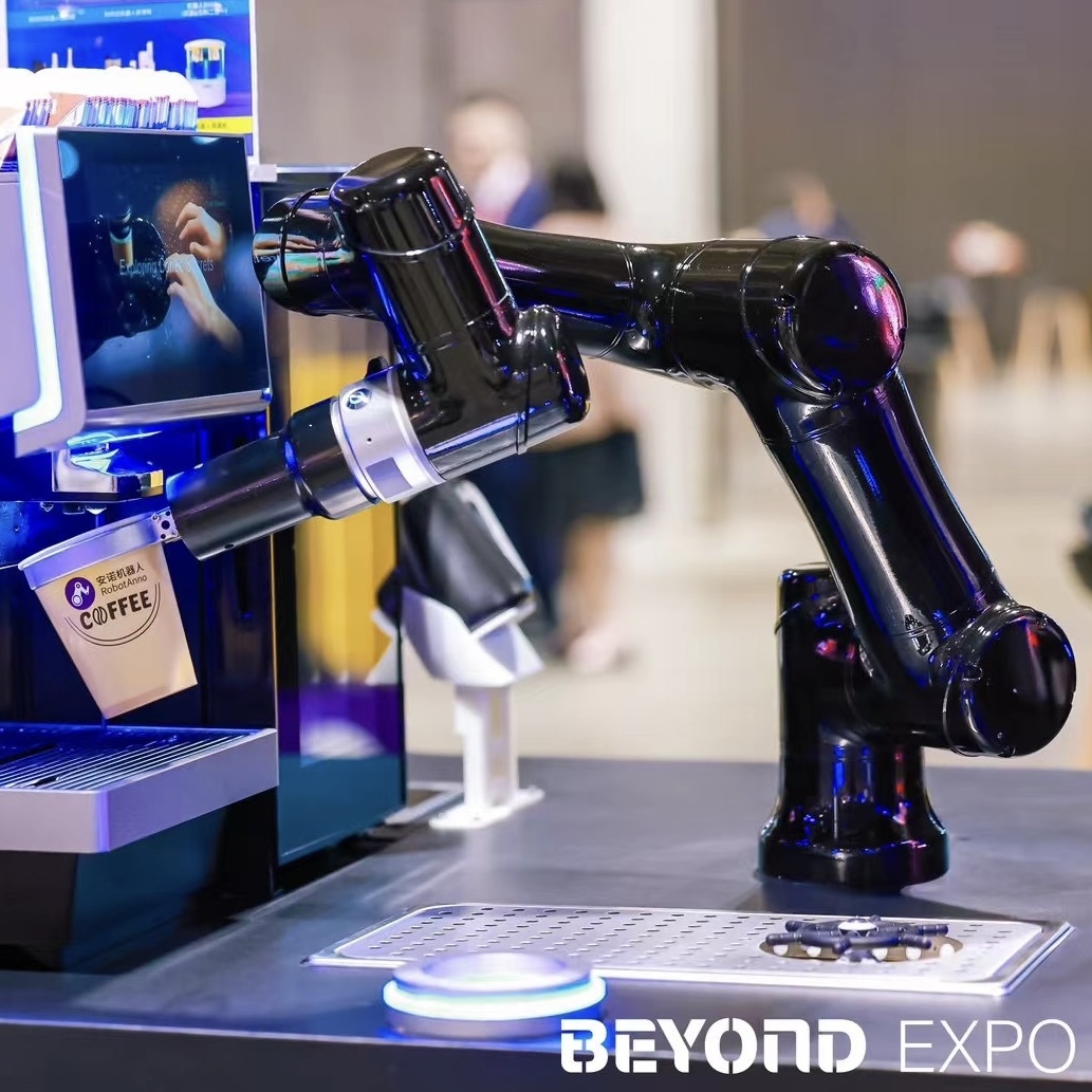 Anno AI Robot Coffee Kiosks Expand Globally After Canton Fair Debut