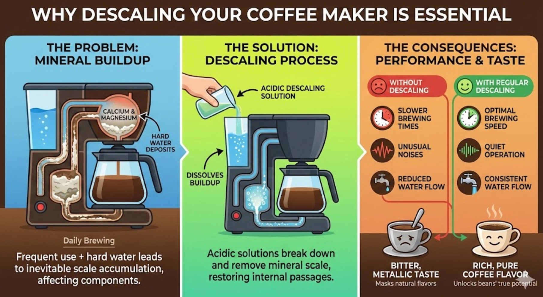 Why Descaling Your Coffee Maker is Essential