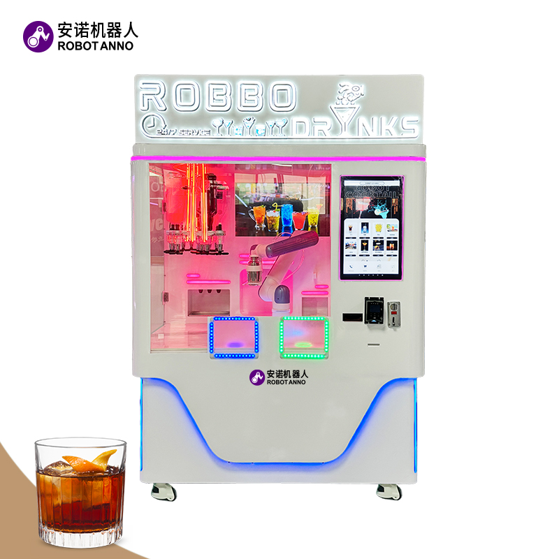 Máquina expendedora de bebidas robóticas de nueva generación (barman y bebidas)