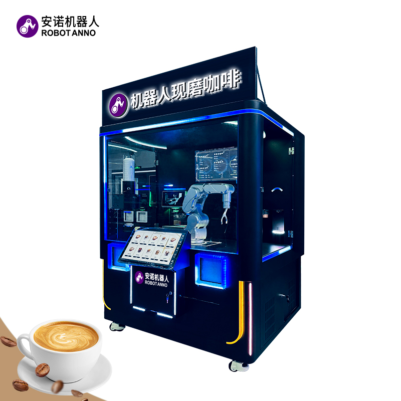 NUEVA máquina expendedora de café robot con IA móvil 24 horas Master Cafe - producto
