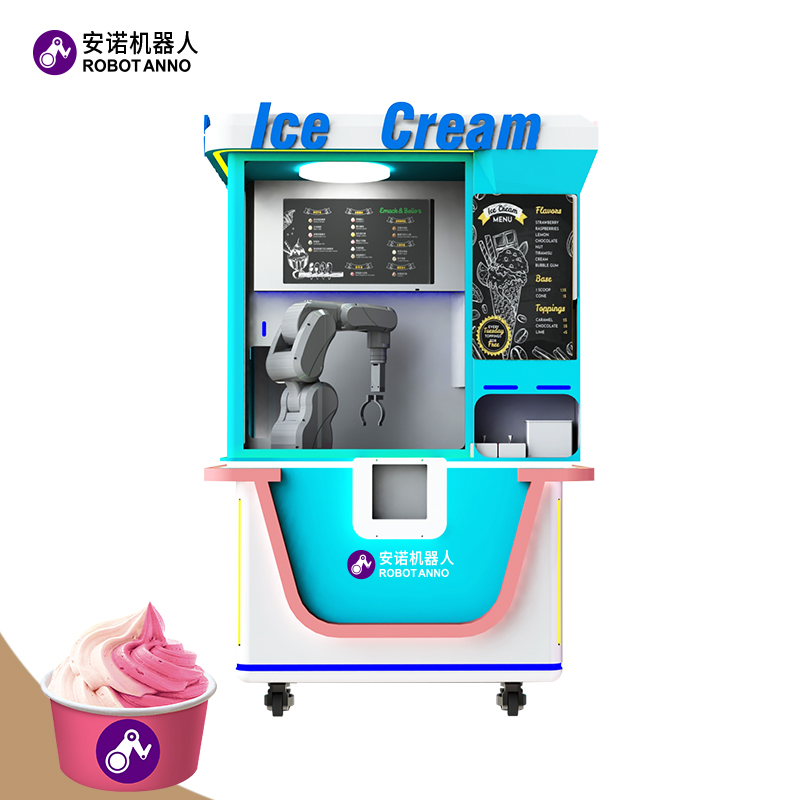 Nueva heladería robotizada Master 24h: quiosco de helados con inteligencia artificial