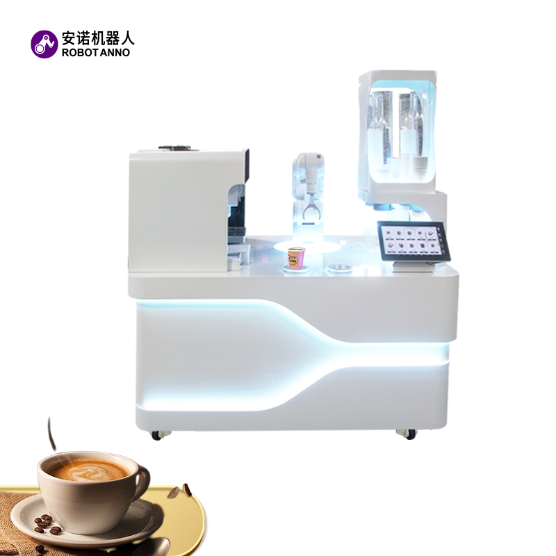 Nueva cafetería robótica con inteligencia artificial: elaboración de café de nivel maestro las 24 horas, los 7 días de la semana