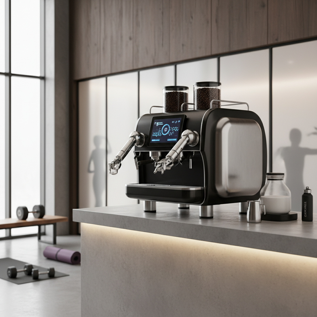 Robot Coffee Machine For Equinox Gyms