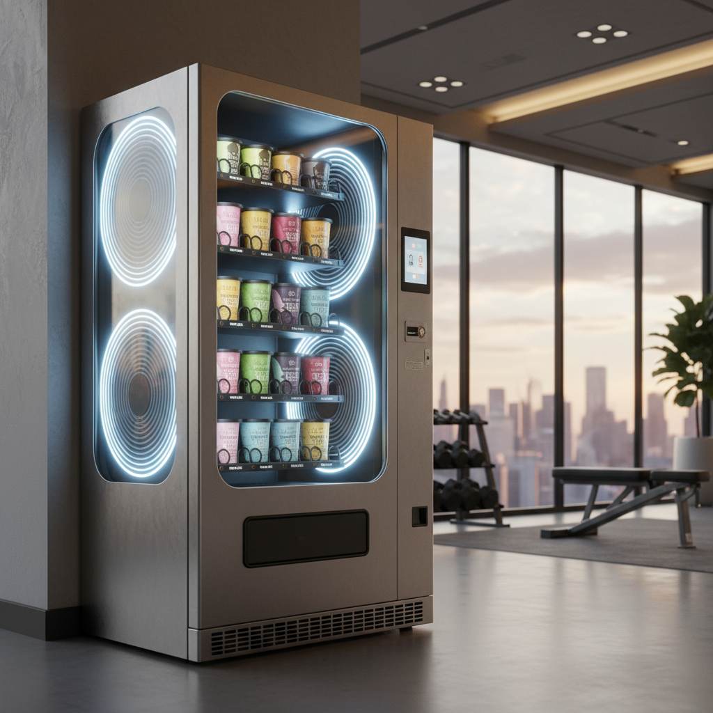 Icecream Vending Machine For Equinox Gyms