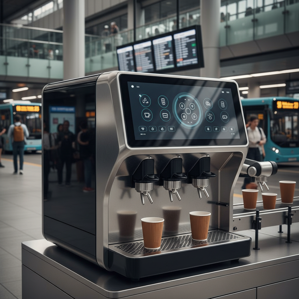 Programmable Coffee Maker For Bus Interchange Stations