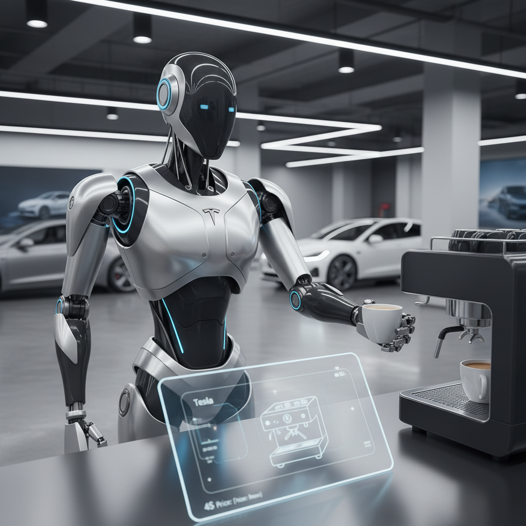 Coffee Robot Price For Tesla 4S Stores