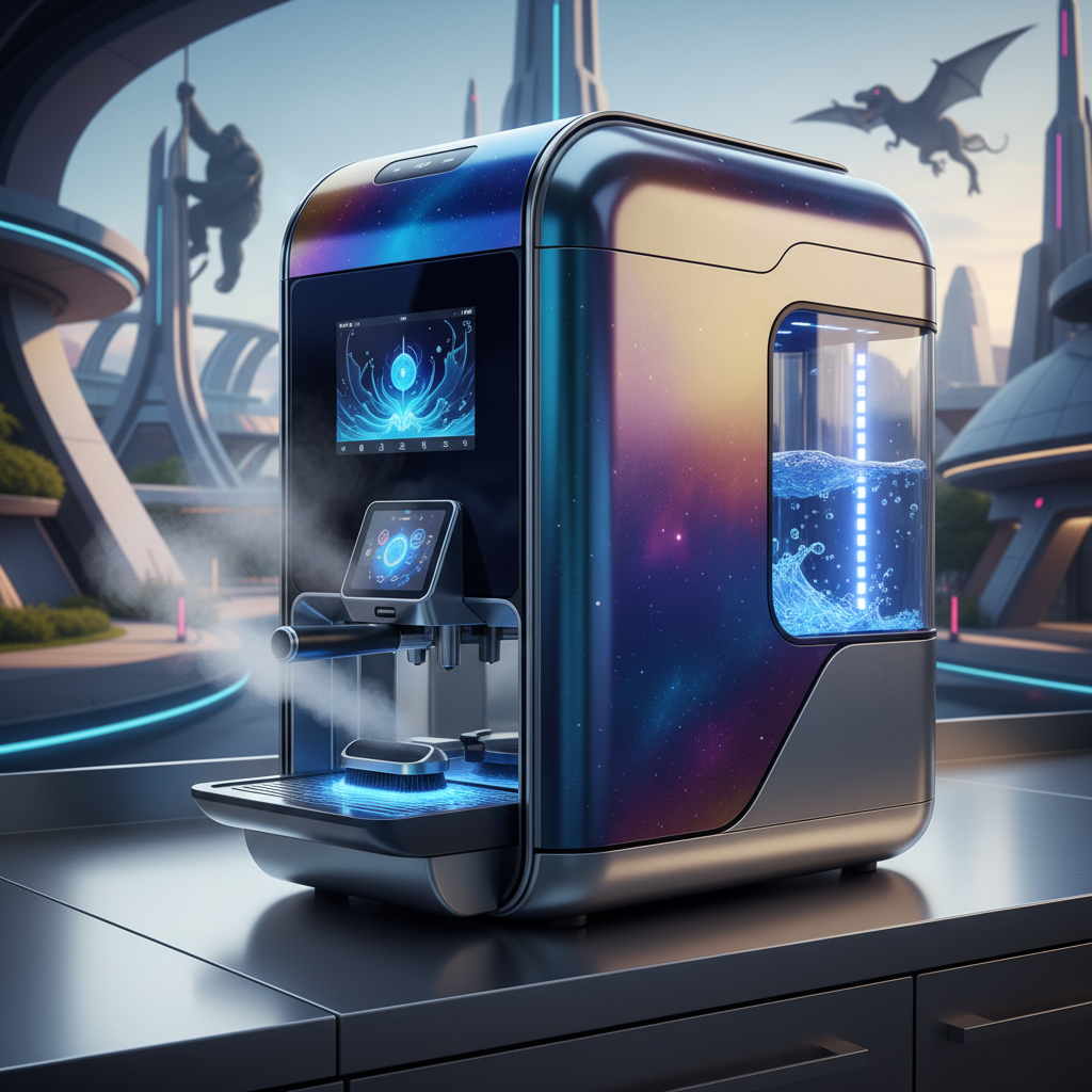 Self-cleaning Coffee Machine For Universal Studios