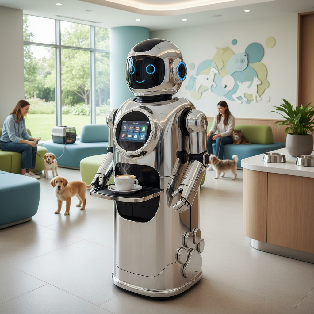Coffee Robot Price For Pet Hospital Waiting Rooms