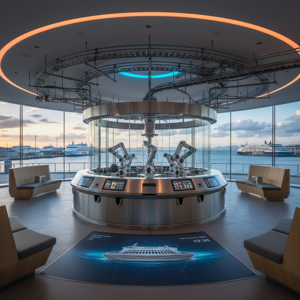 Automated Cafe For Ferry Terminals