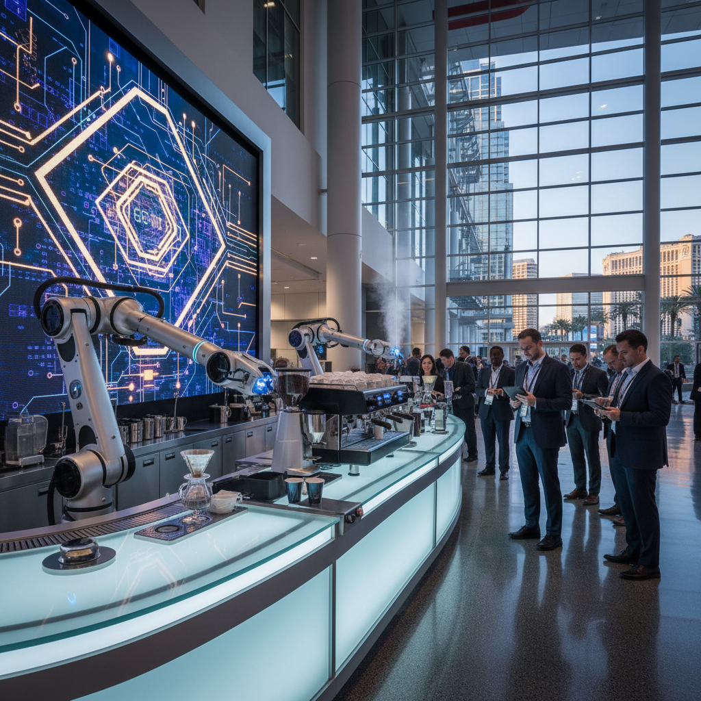Robot Coffe For Las Vegas Convention Center