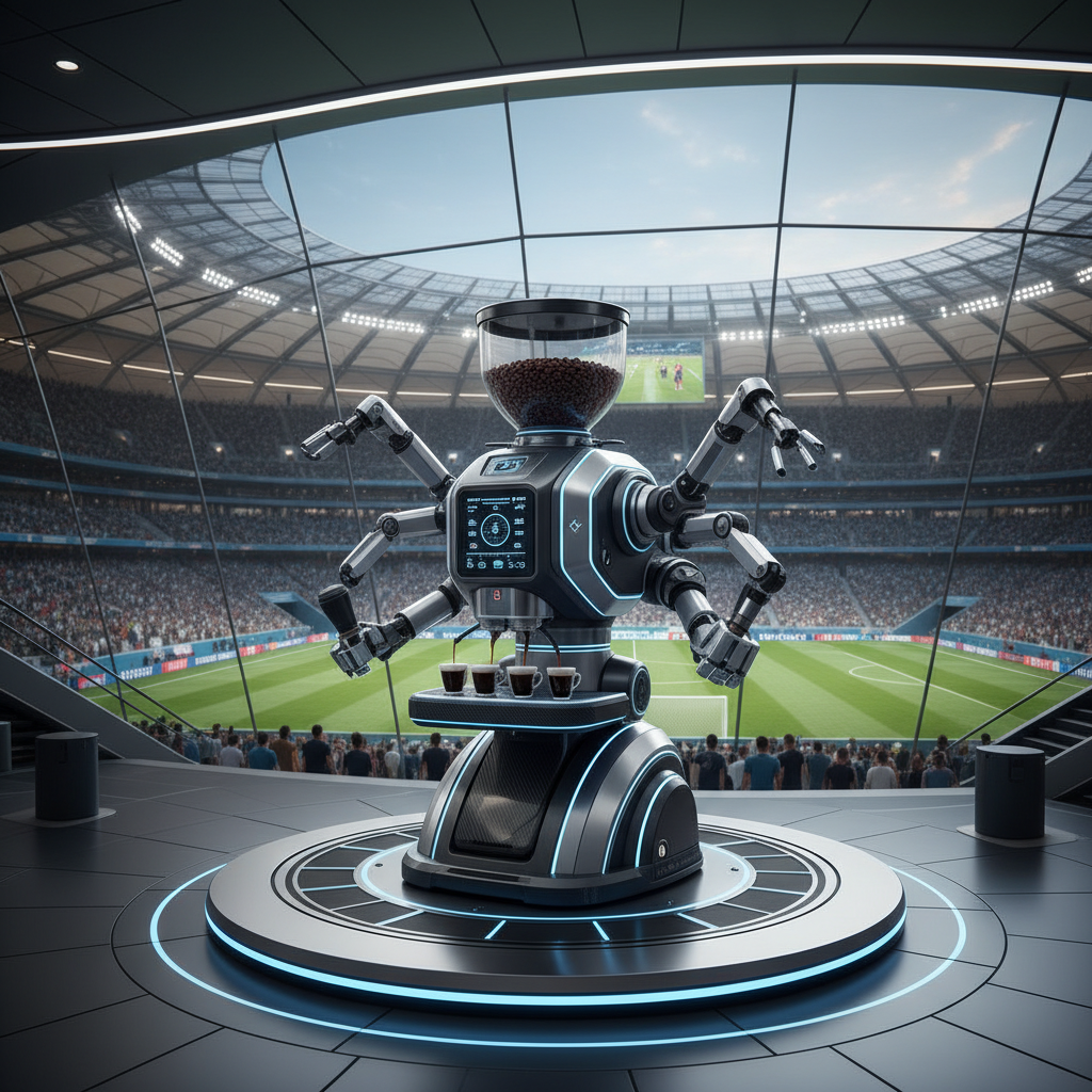 Espresso Robot For FIFA World Cup Stadiums