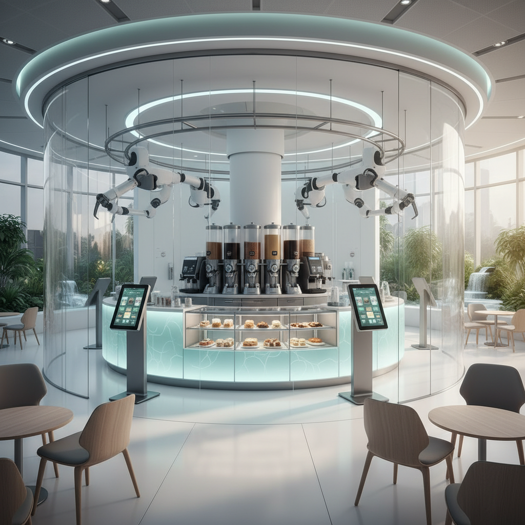 Automated Coffee Shop For Cancer Treatment Centers